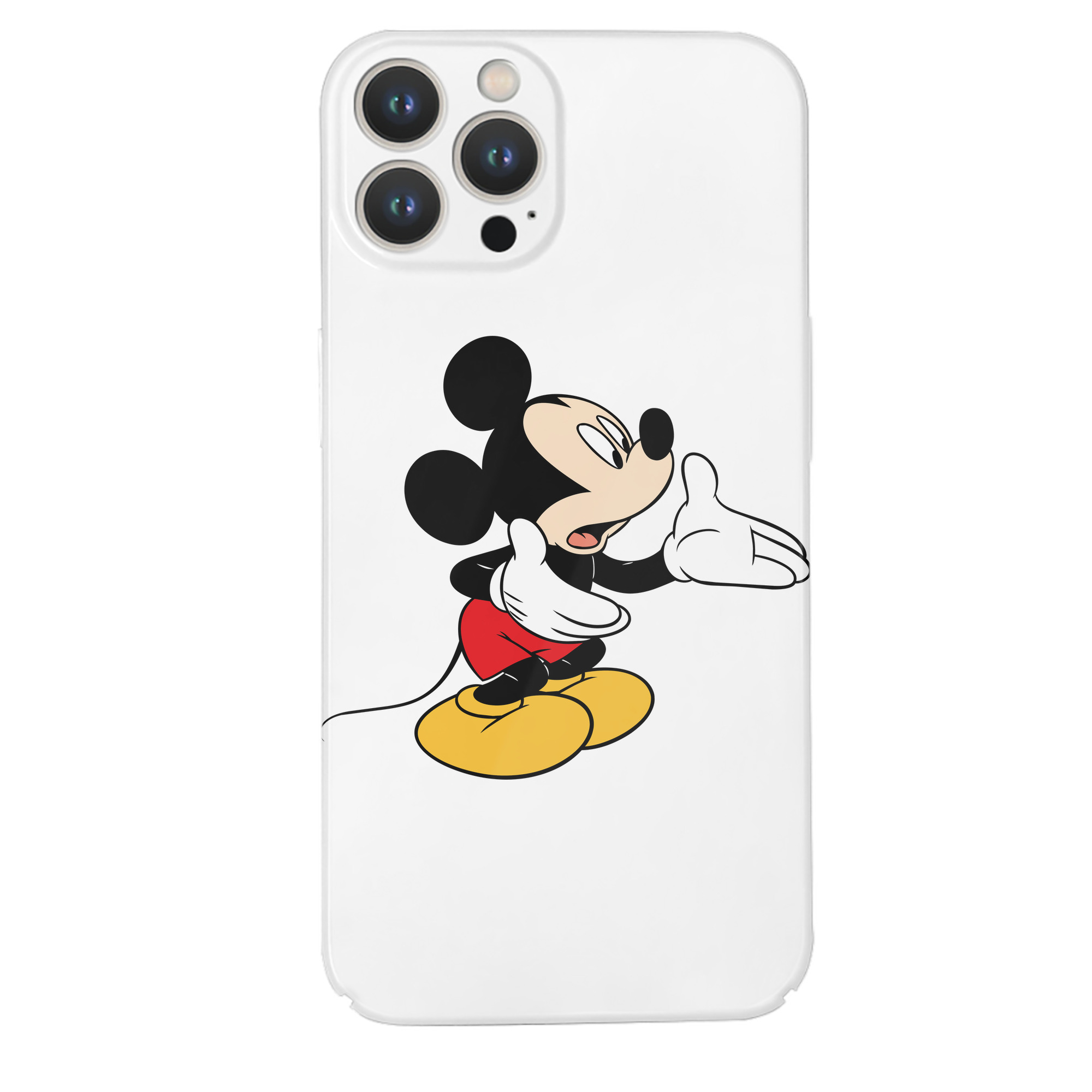 （画像用） ミッキーマウス Mickey Mouse 【iPhone 14シリーズ対応】ハードケース
